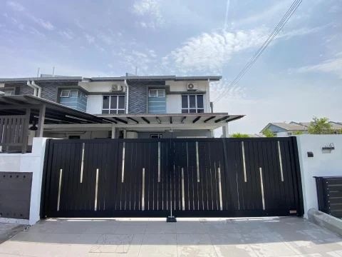 Fully aluminium SmartGate installed at a landed home, project photo 20